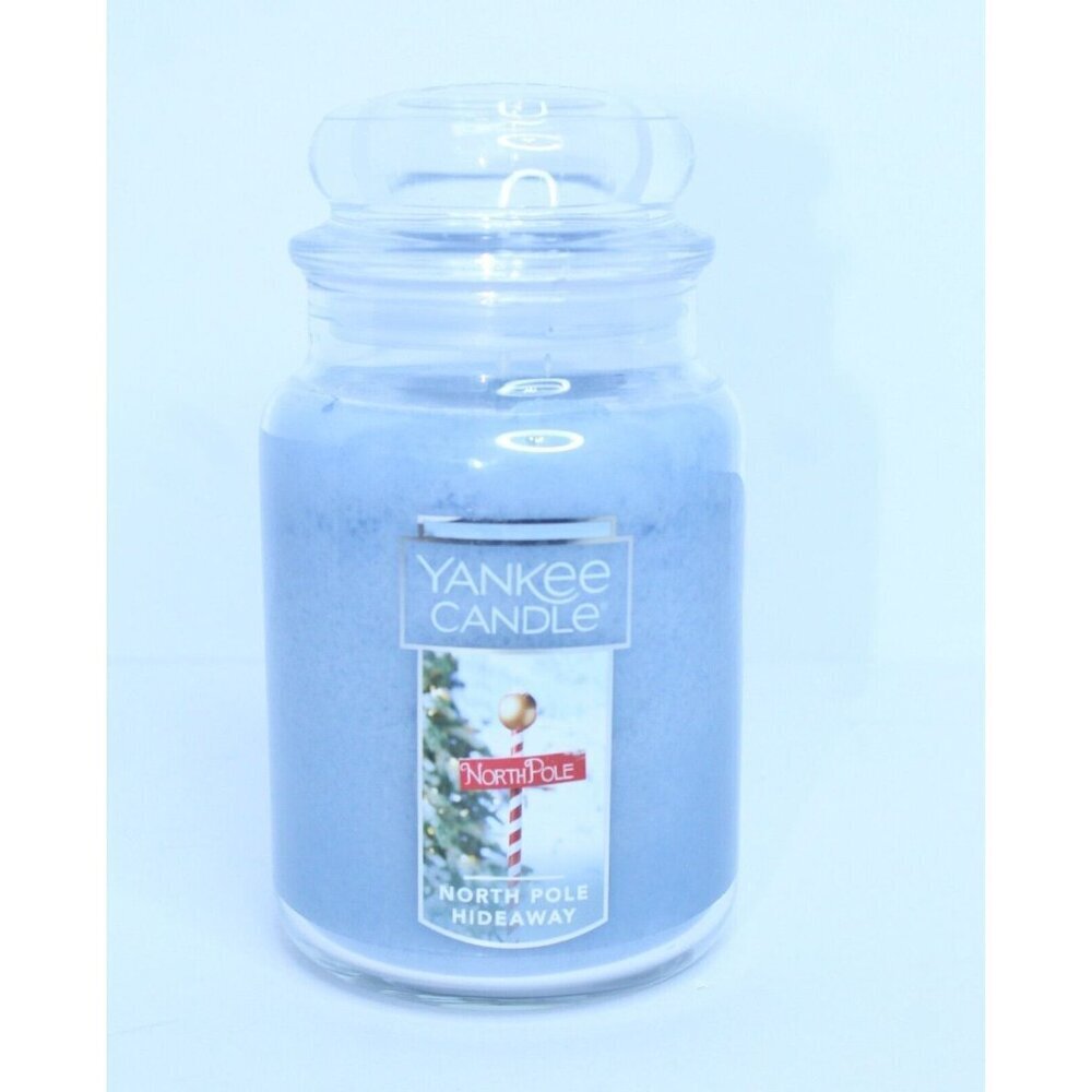 YANKEE CANDLE NORTH POLE HIDEAWAY 22 OZ 1‎ WICK CANDLE New